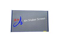 Doğrusal Hareket Shale Shaker için SS304 Mavi Renk DFE Yağ Düz Çalkalayıcı Ekranı